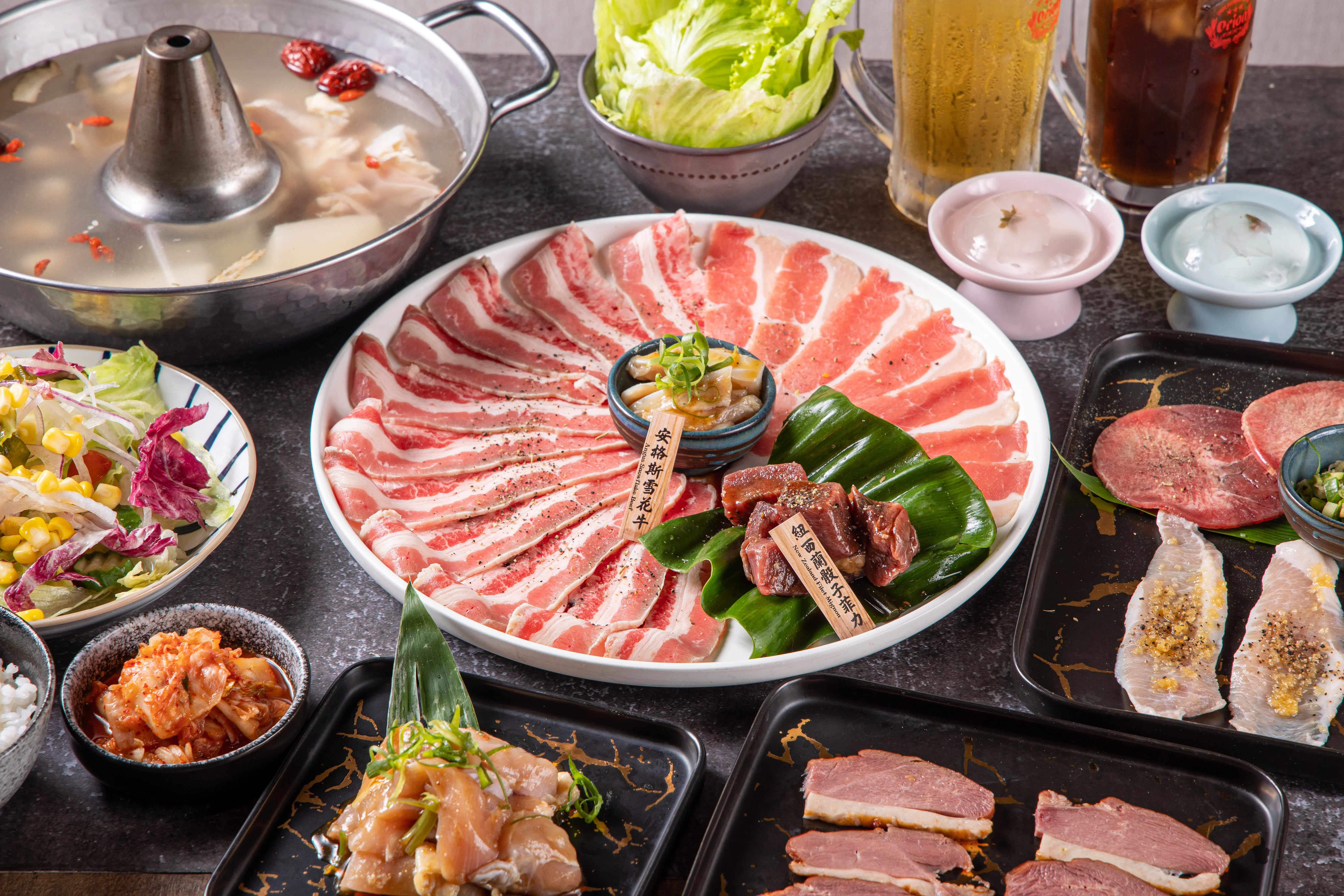 狸小路精選燒肉食材拼盤 基隆燒肉餐廳推薦